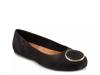 Sonoma Halo Ballet Flat Black Nubuck view