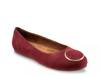 Sonoma Halo Ballet Flat Burgundy Nubuck view