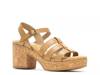 Poppy Platform Sandal Deep Beige view