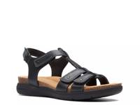 April Cove Sandal Black/Silver view