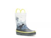 Dino Rain Boot - Kids' Grey view