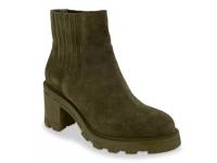 Tulina Chelsea Boot Olive Green Suede view