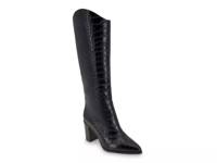 Janda Boot Black Croc Print view