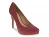 Penni Pump Red Snake Print view