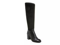 Rivet Tall Boot Black view