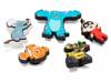 Disney's Pixar Jibbitz Set - 5 Pack Multicolor view