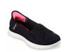 Hands Free Slip-Ins: On The Go Flex Top Notch Slip-On Sneaker - Women's Black/White view