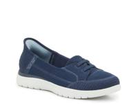 Hands Free Slip-Ins: On The Go Flex Top Notch Slip-On Sneaker - Women's Blue Denim view