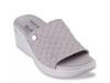 x Martha Stewart Pier Lite Bamboo Wedge Sandal Grey view