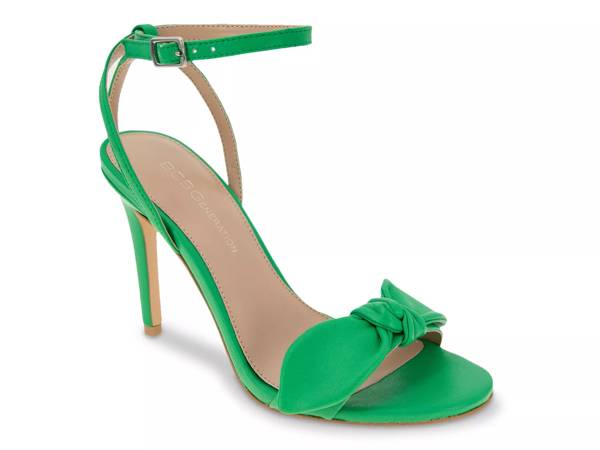 Featuring the women's BCBGeneration Jamina Sandal. Click to shop women's Green Heels at DSW Designer Shoe Warehouse.