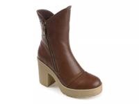 Jaquie Bootie Dark Brown view