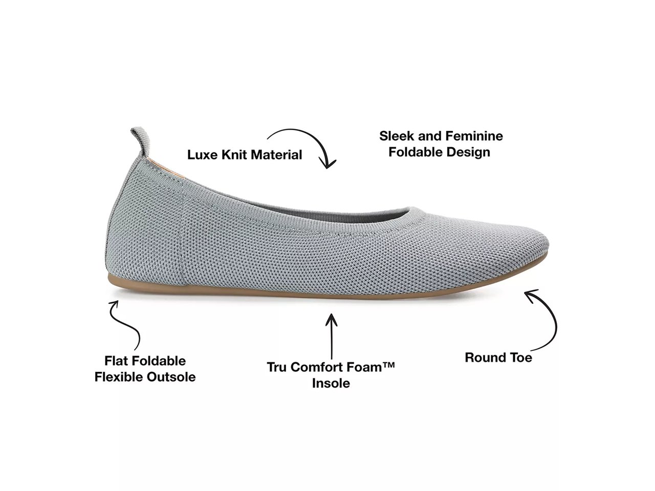 Jersie Foldable Ballet Flat