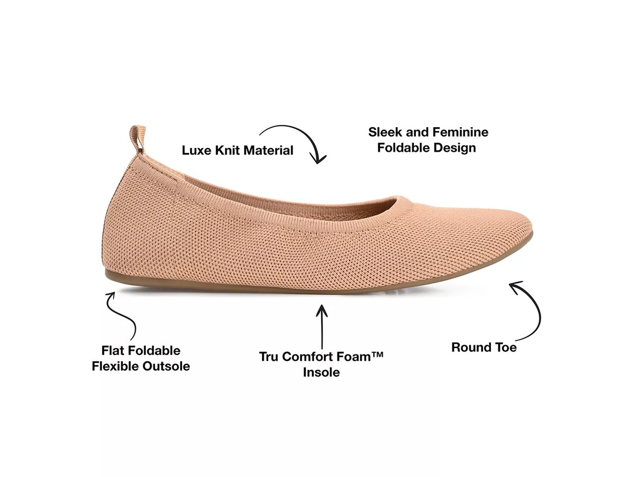 Jersie Foldable Ballet Flat