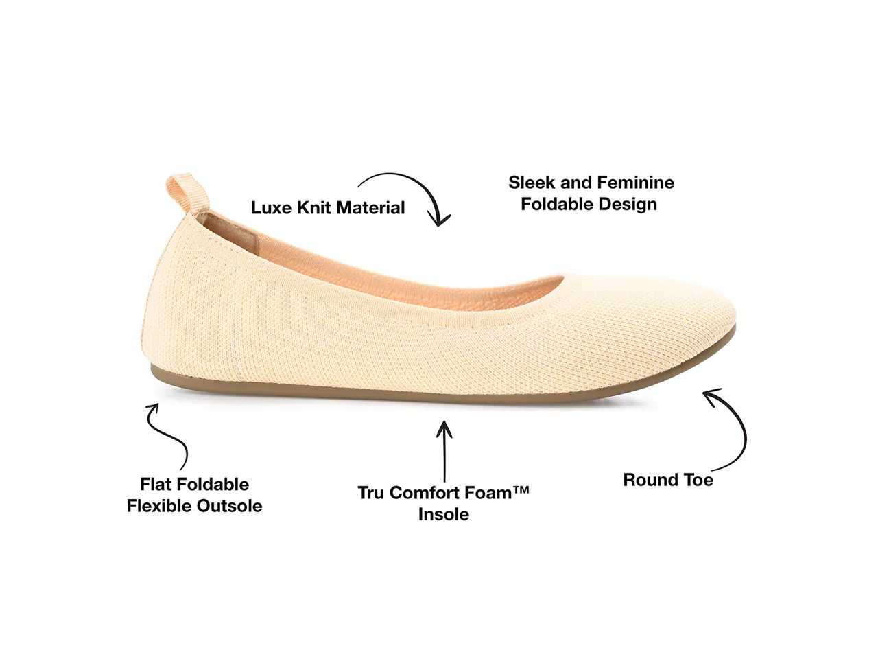 Jersie Foldable Ballet Flat
