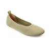 Jersie Foldable Ballet Flat Light Green view