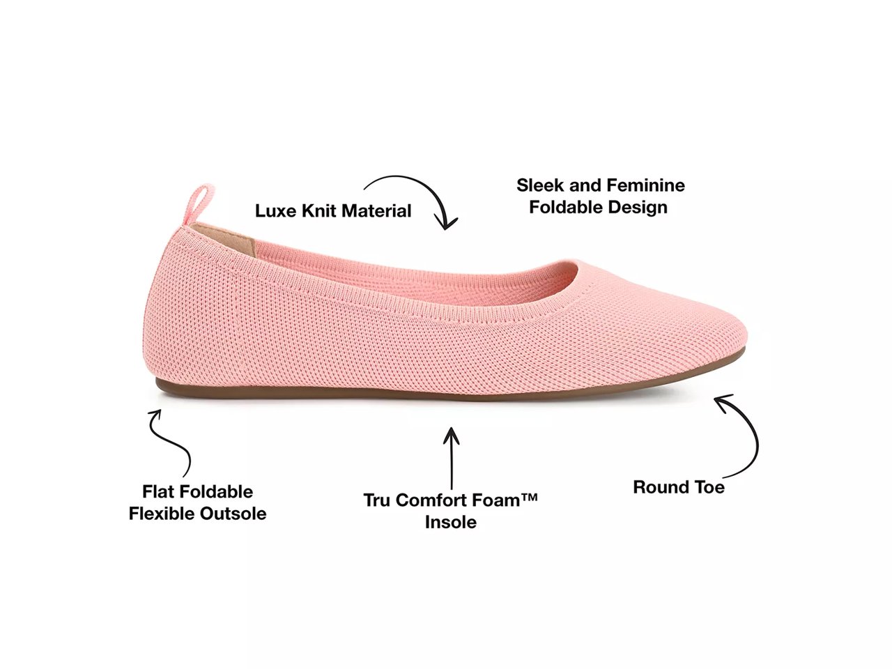 Jersie Foldable Ballet Flat
