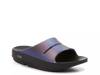 OOahh Lux Slide Sandal - Women's Midnight Purple Iridescent view