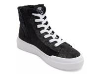 Summer Sky Mid-Top Sneaker Black view
