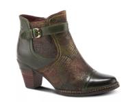 Captivate Bootie Dark Green view
