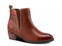 Jasida Bootie Brown Multicolor view