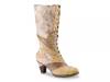 Malagie Boot Beige Croc Print view
