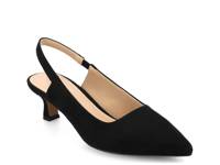 Paulina Pump Black Faux Suede view