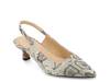 Paulina Pump Grey/White Snake Print view