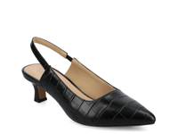 Paulina Pump Black Croc Print view