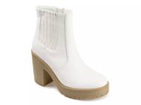 Riplee Platform Bootie White view