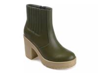Riplee Platform Bootie Green view
