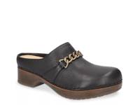 Ventura Clog Black Leather view
