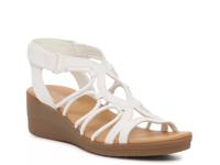 Karlie Wedge Sandal White view