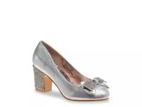 Flora Pump - Kids' Silver Metallic view