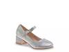 Jasmine Mary Jane Pump - Kids' Silver Metallic view