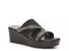 Kaya Wedge Sandal Black view