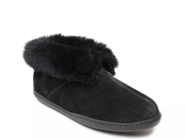 Foldable Collar Bootie Slipper - Women's