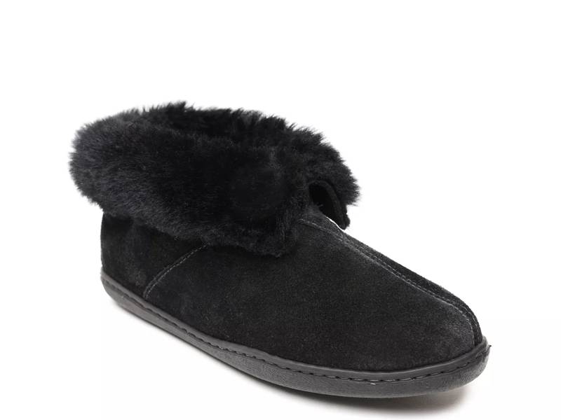 Foldable Collar Bootie Slipper - Women's