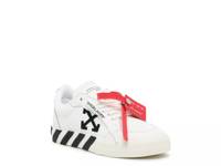 Vulcanized Lace-Up Sneaker - Kids' White/Black view
