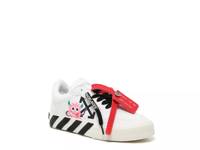 Vulcanized Sneaker - Kids' White/Black Monster Graphic view