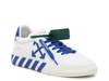Low Vulcanized Sneaker - Men's White/Cobalt view