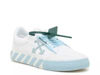 Low Vulcanized Sneaker - Men's White/Baby Blue view