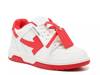 Out of Office Sneaker - Men's White/Red Leather/Fabric view