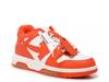 Out of Office Sneaker - Men's White/Orange Leather/Fabric view