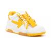 Out of Office Specials Sneaker - Men's White/Yellow Leather/Fabric view
