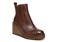 Julie Wedge Bootie Dark Brown view