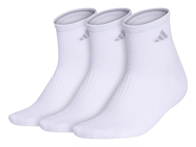 Cushioned 3.0 Women's Quarter Ankle Socks - 3 Pack