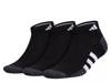 Cushioned 3.0 Men's No Show Socks - 3 Pack Black view