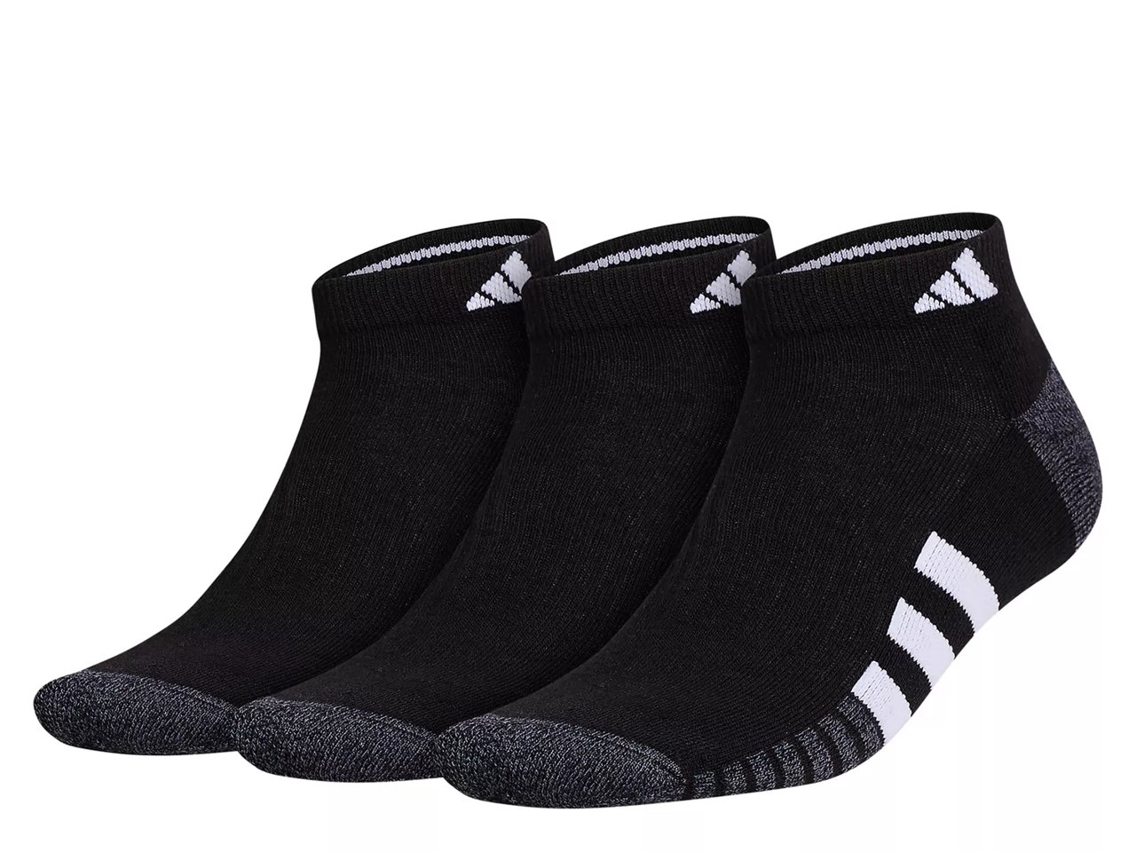 Cushioned 3.0 Men's No Show Socks - 3 Pack