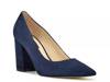 Cara Pump Navy Suede view