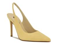 Feather Pump Yellow view